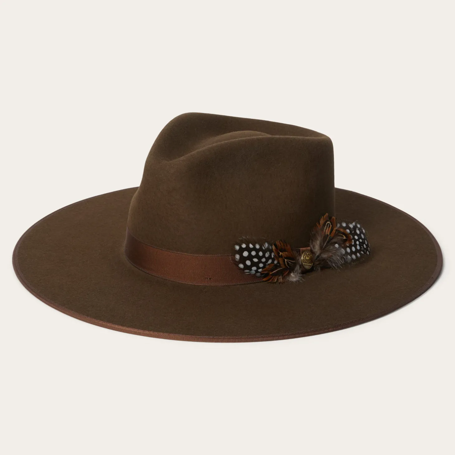 Midtown Wide Flat Brim Hat