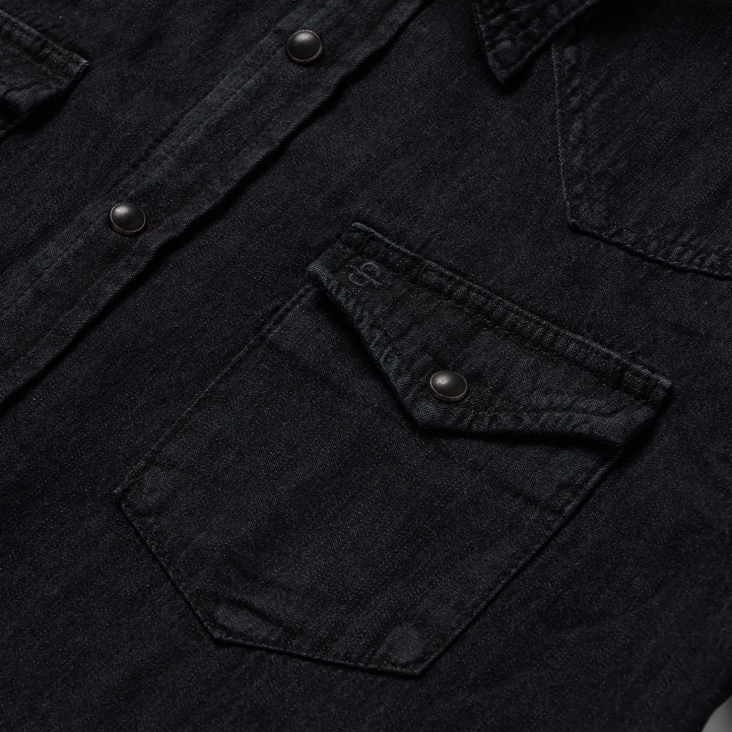 Modern Denim Western Shirt