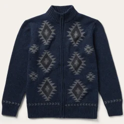Navy Aztec Cardigan