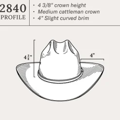 Ocala 8X Straw Cowboy Hat