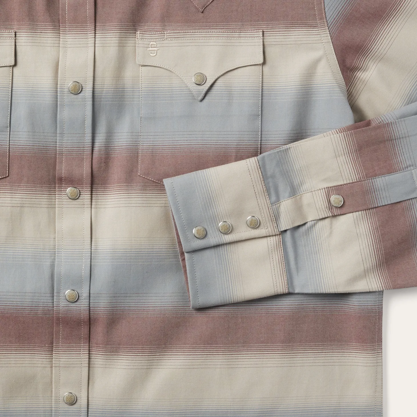 Ombre Stripe Twill Shirt