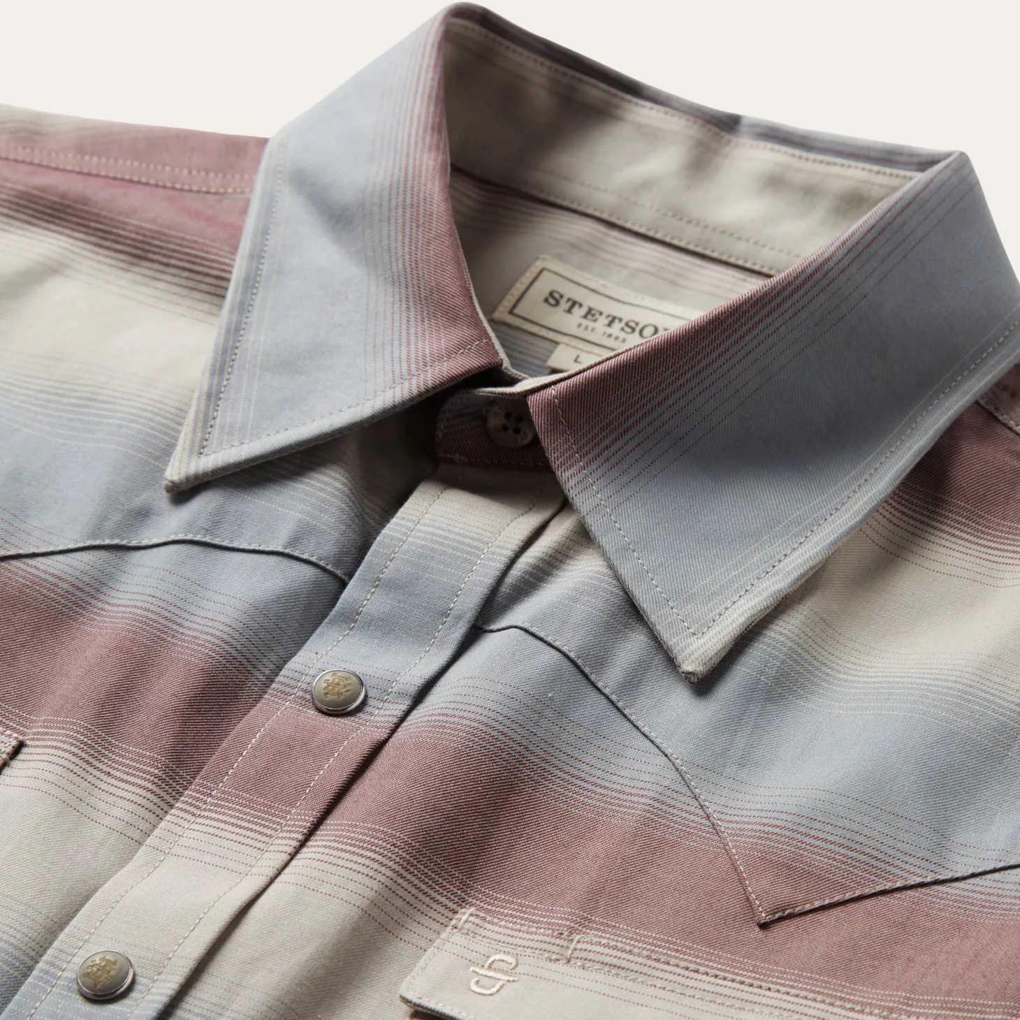Ombre Stripe Twill Shirt