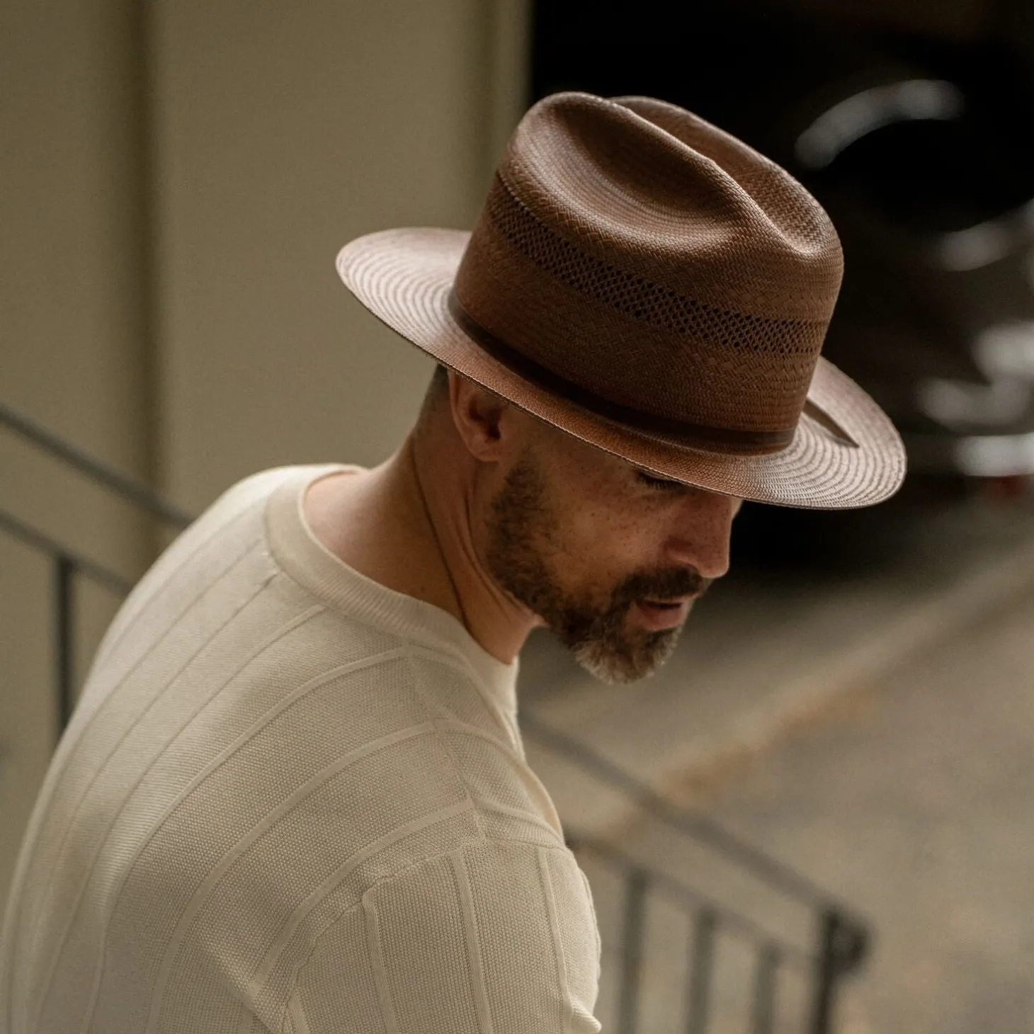 Open Road Vented Straw Cowboy Hat
