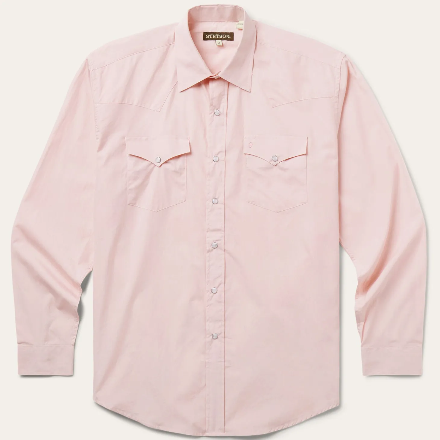 Pink End-On-End Western Shirt