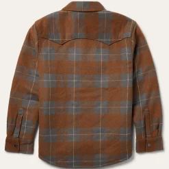 Plaid Western Shirt Jacket