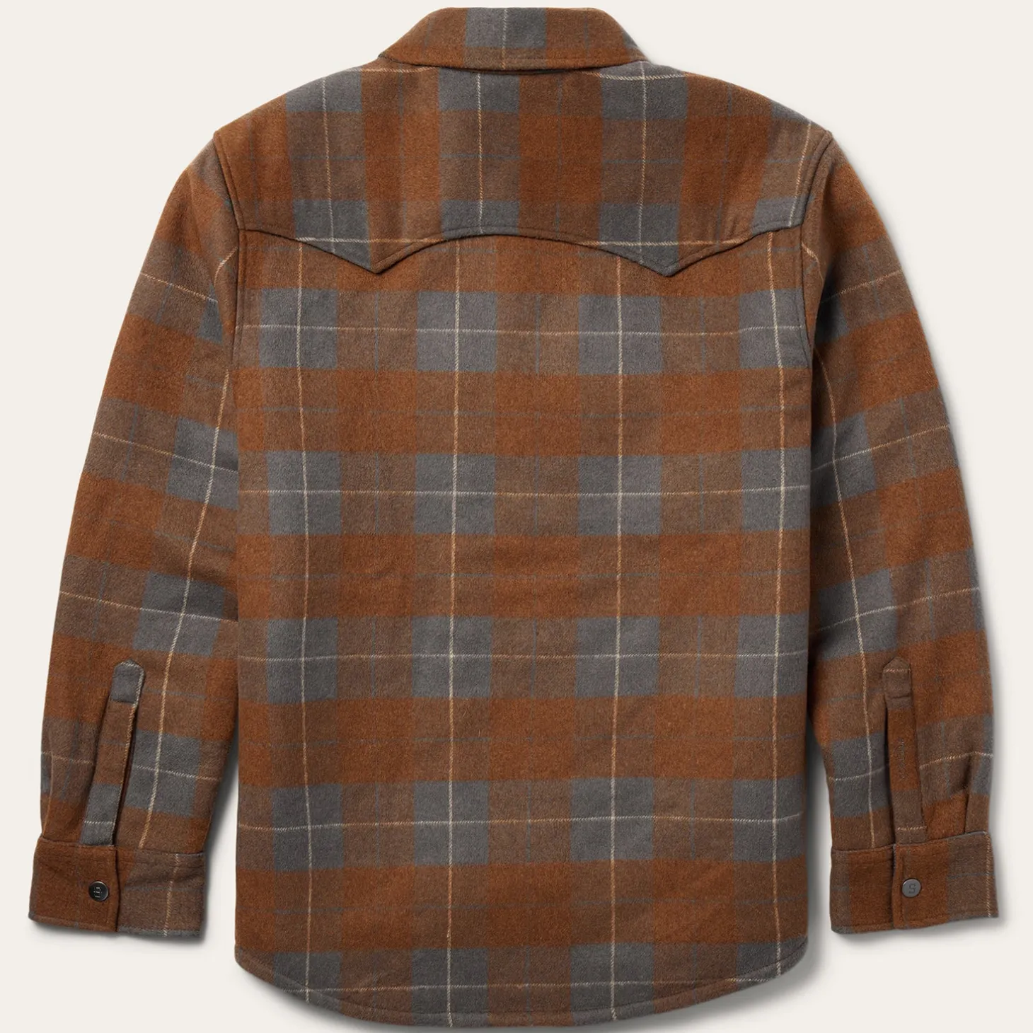 Plaid Western Shirt Jacket