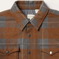 Plaid Western Shirt Jacket