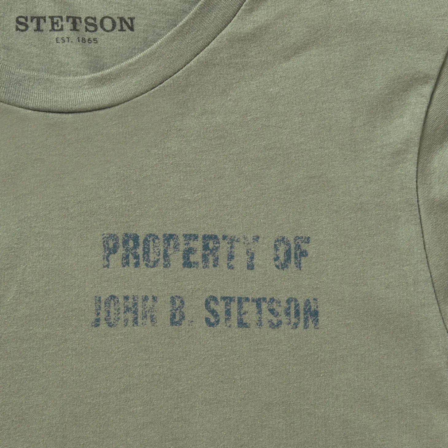 Property Of John B Stetson Tee