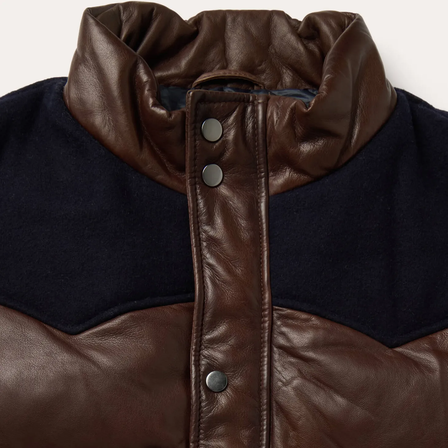 Quilted Leather Vest