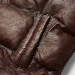 Quilted Leather Vest