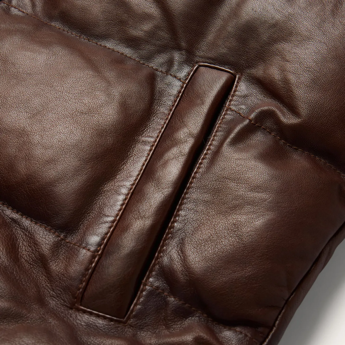 Quilted Leather Vest