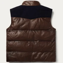 Quilted Leather Vest