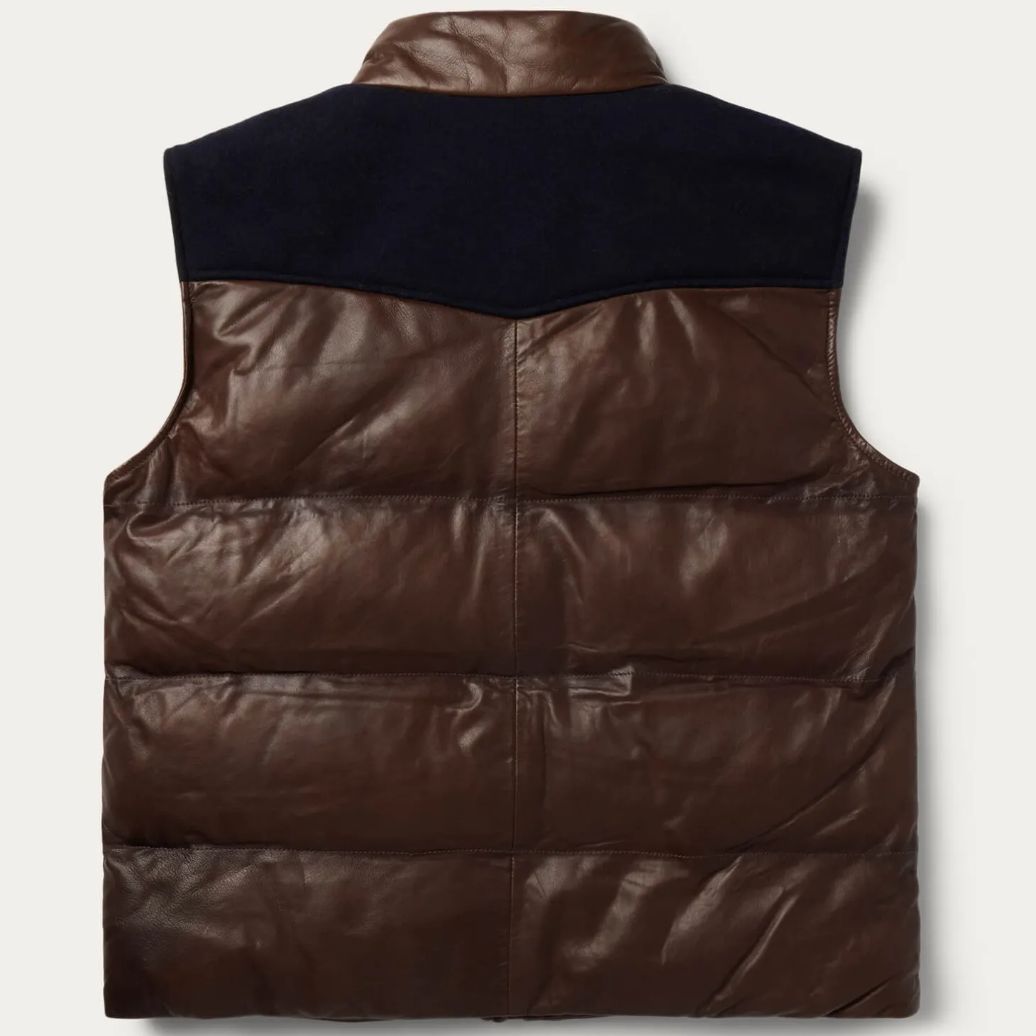 Quilted Leather Vest