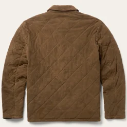 Quilted Suede Jacket