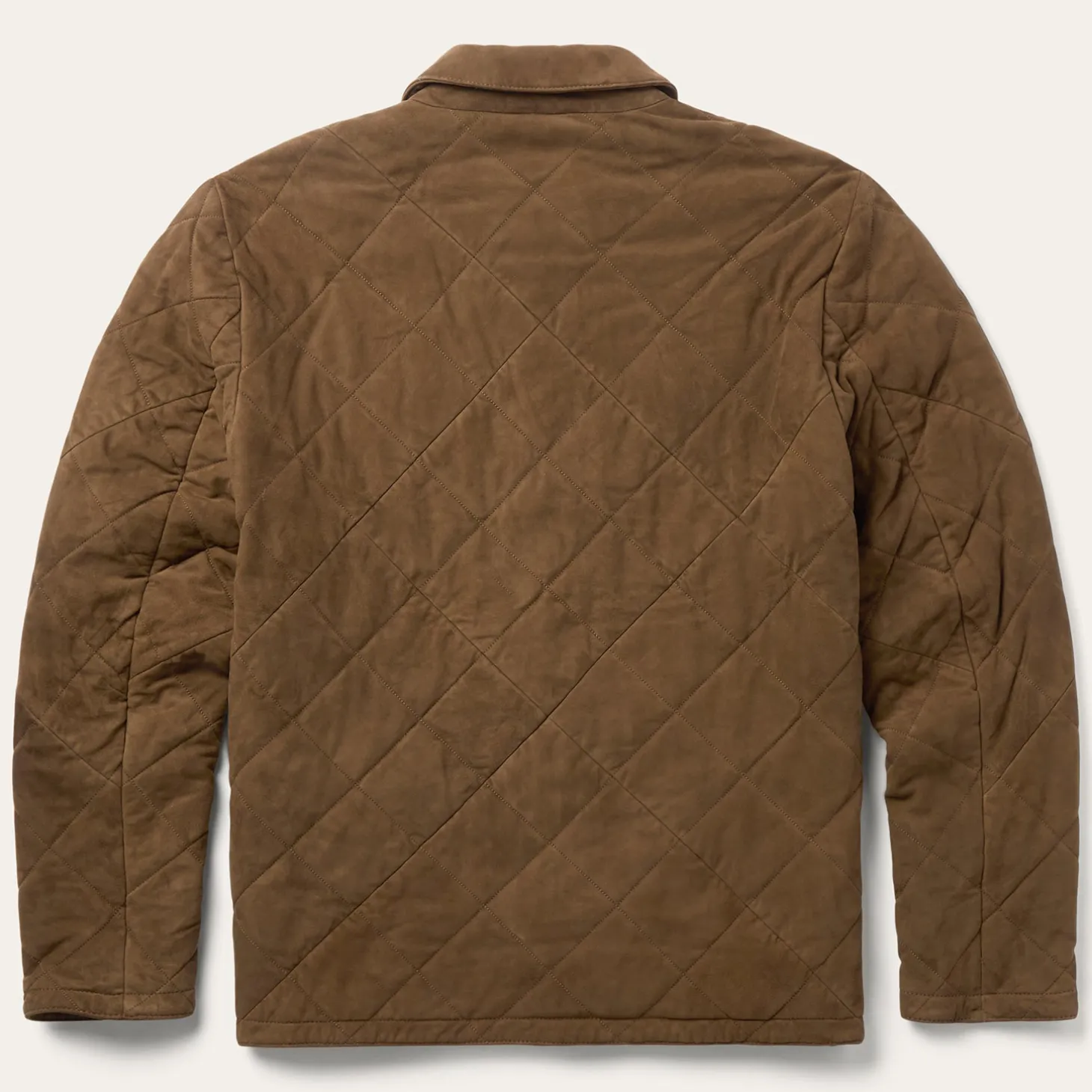 Quilted Suede Jacket