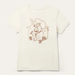 Rearing Cowgirl Graphic Tee