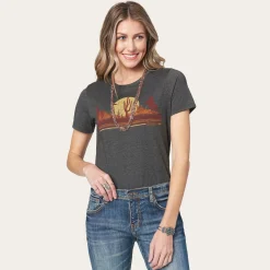 Riding Into The Sunset Graphic Tee