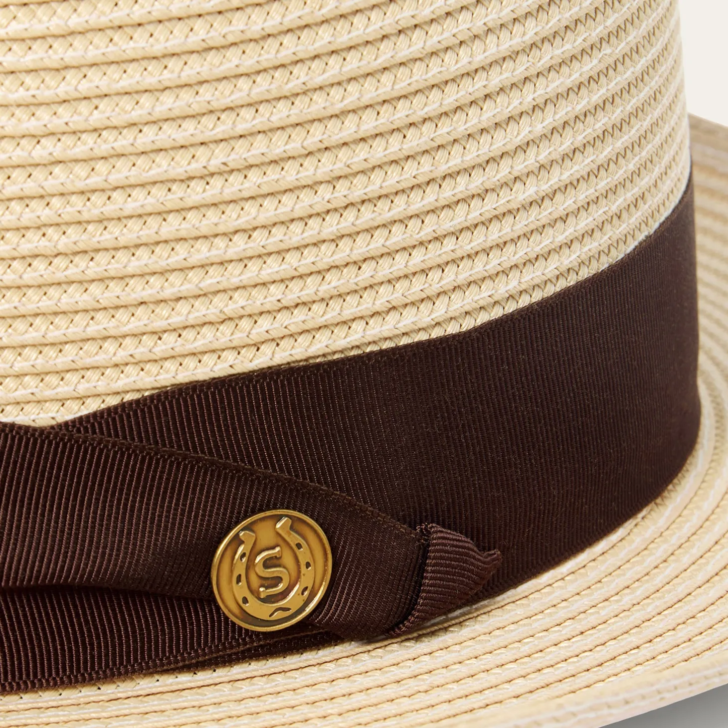 Rosebud Straw Fedora