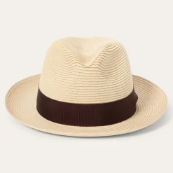 Rosebud Straw Fedora