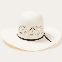 Saddleman 20X Open Crown Straw Cowboy Hat