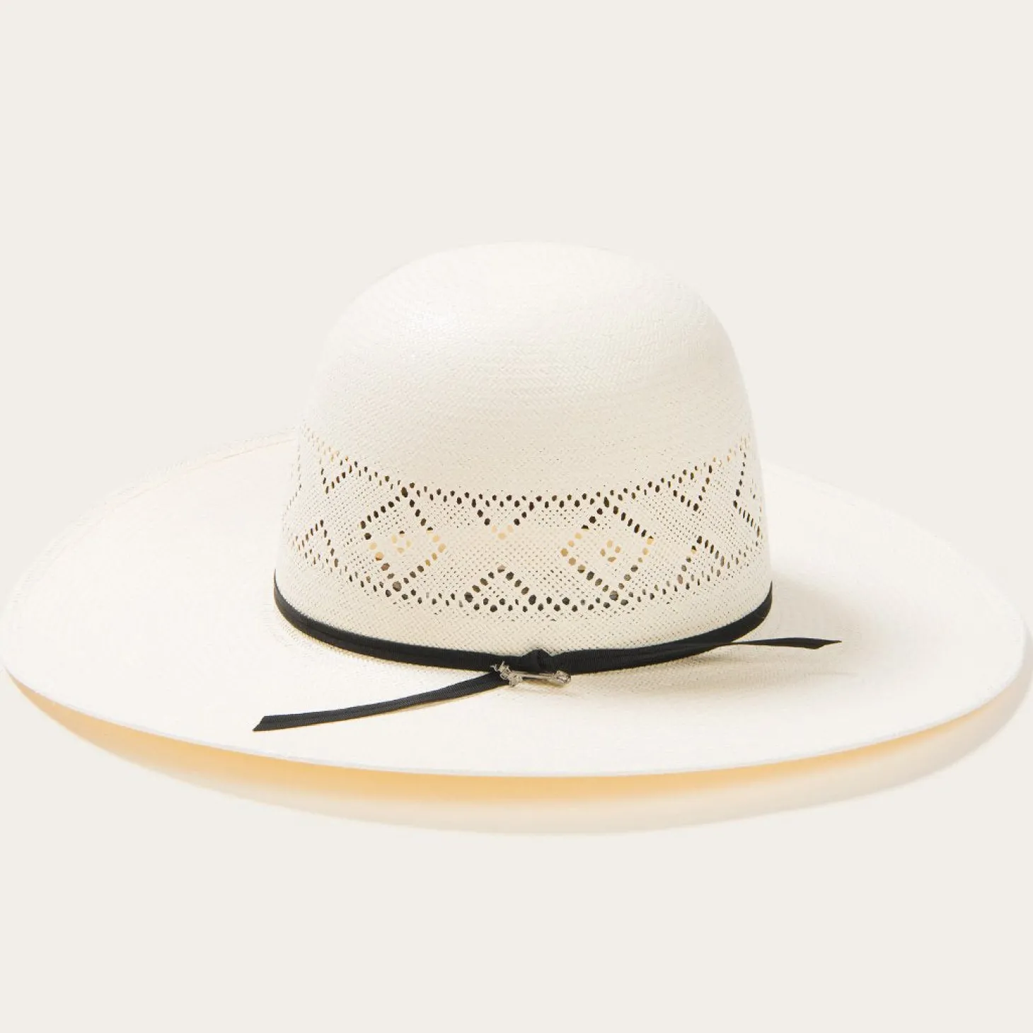 Saddleman 20X Open Crown Straw Cowboy Hat