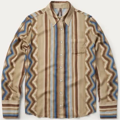 Sand Serape Print Shirt