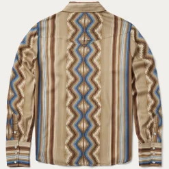 Sand Serape Print Shirt
