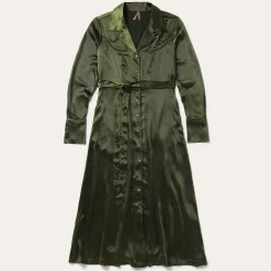 Satin Western Dress