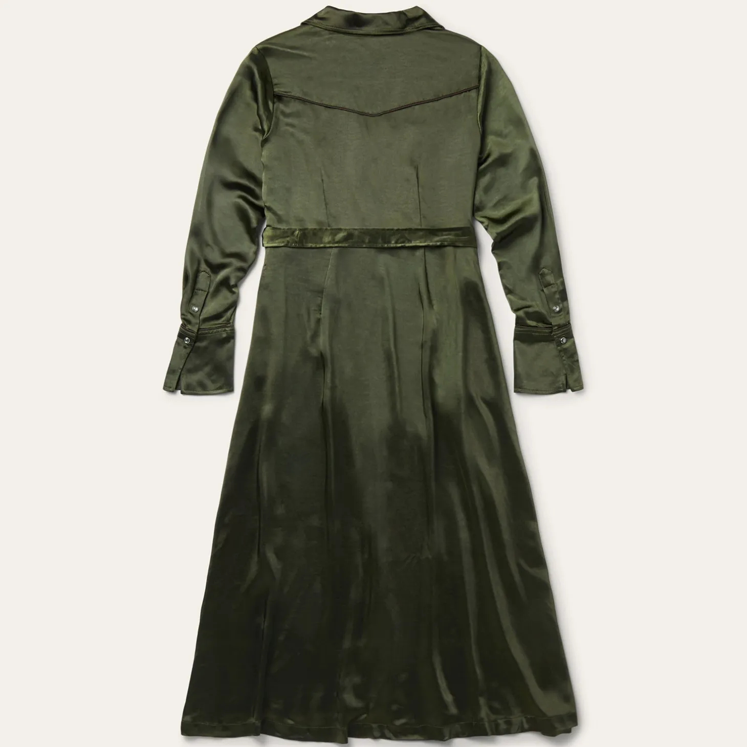 Satin Western Dress