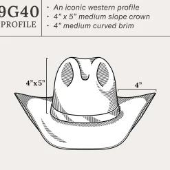 Seminole 4X Cowboy Hat