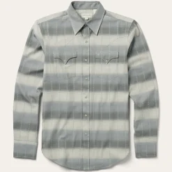 Serape Dobby Twill Western Shirt