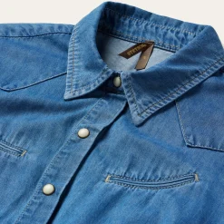 Smile Pocket Denim Dress
