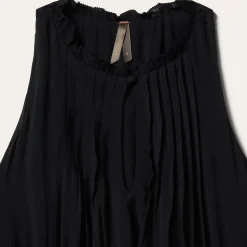 Solid Sleeveless Prairie Dress