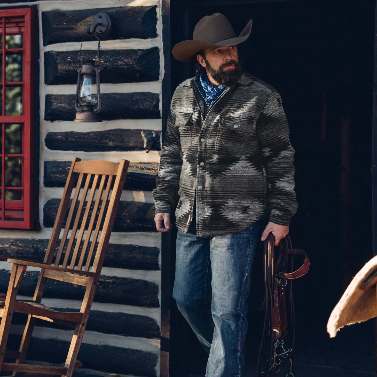 Southwestern Flannel Jacket