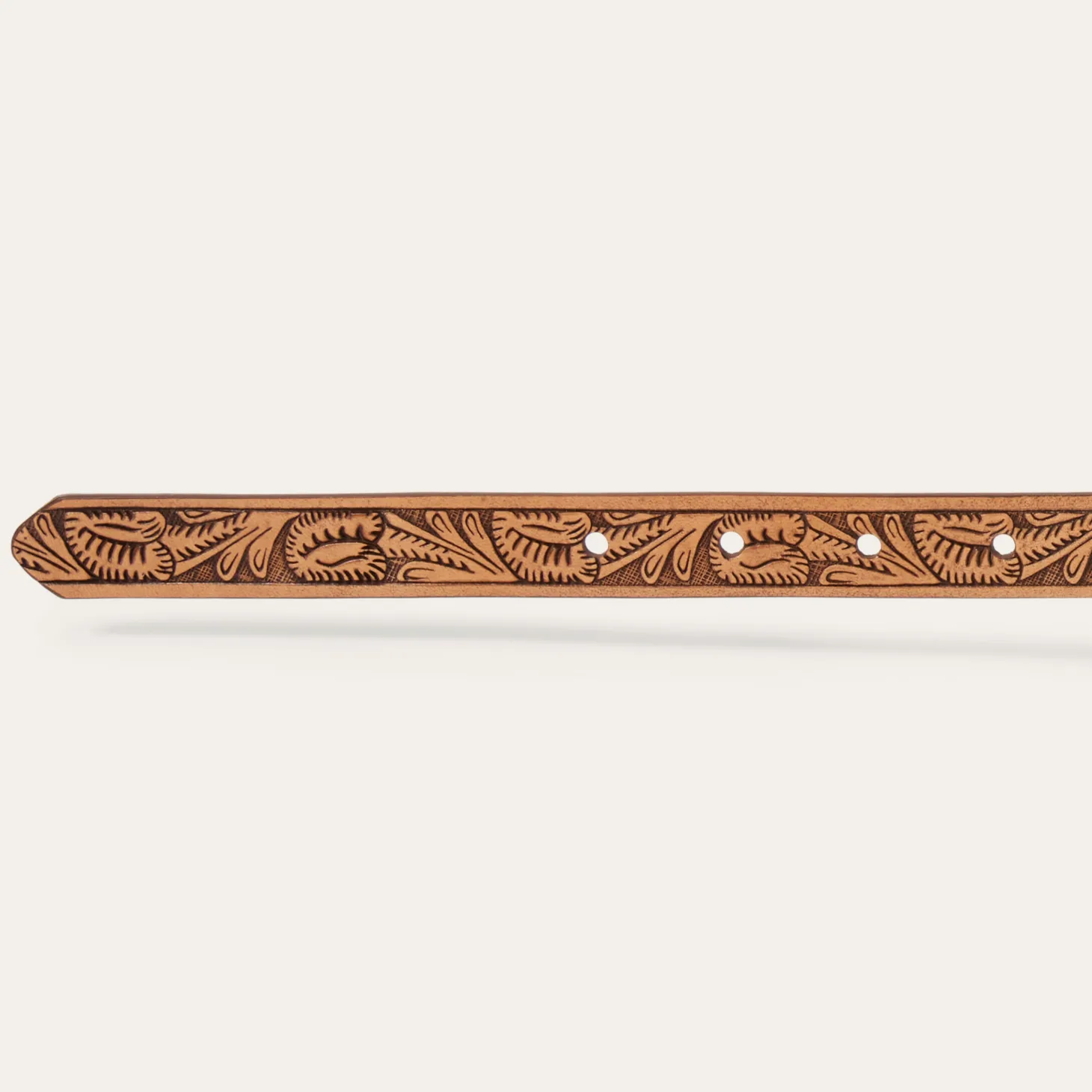 Southwestern Tooled Concho Belt