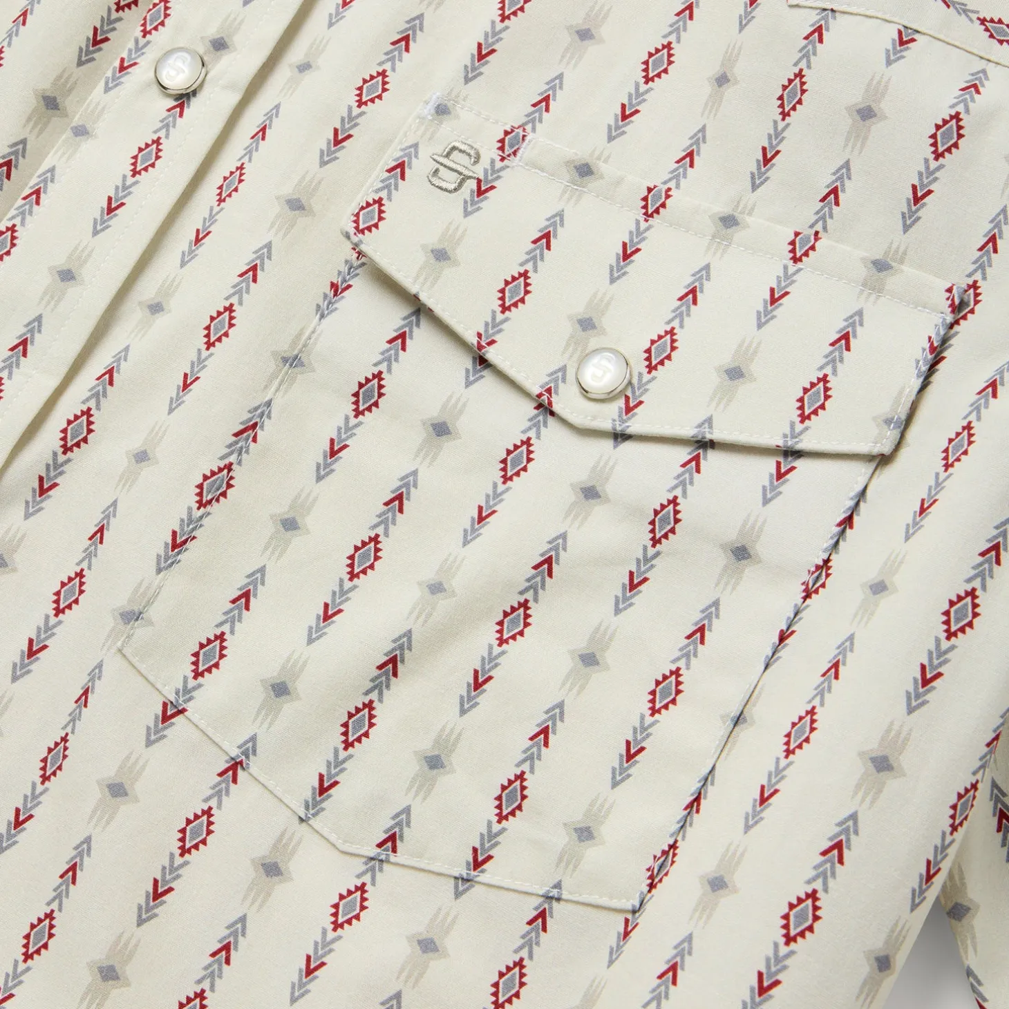 Southwest Stripe Short Sleeve Shirt