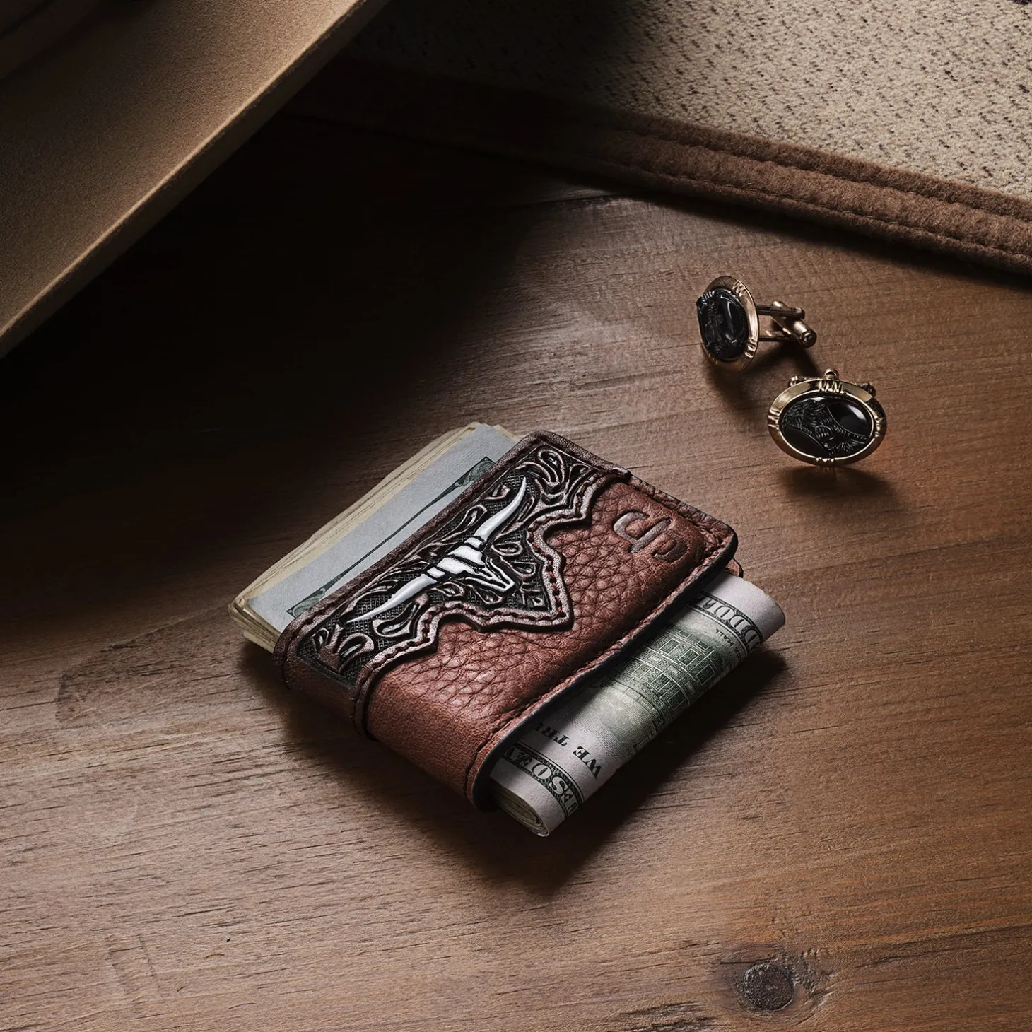 Steer Head Money Clip