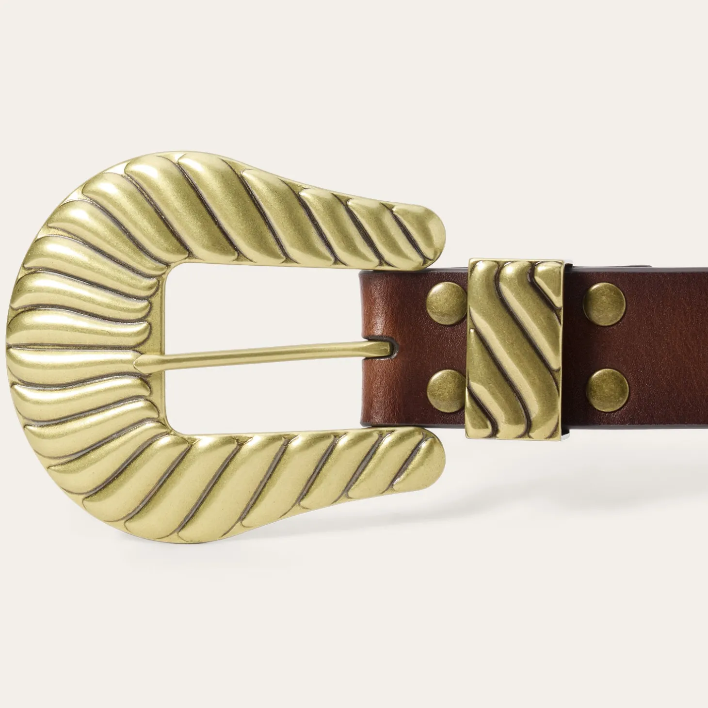Stetson & THE GREAT. Big Buckle Belt
