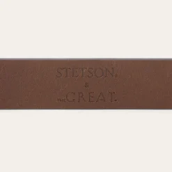 Stetson & THE GREAT. Big Buckle Belt