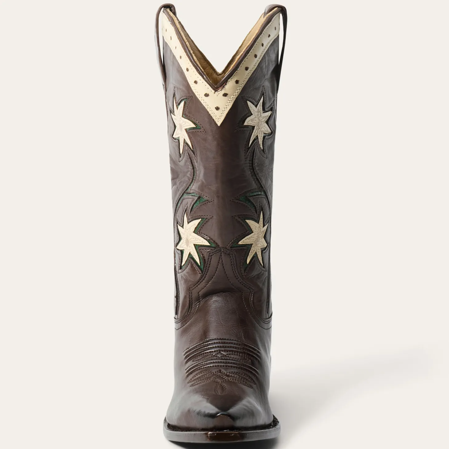 Stetson & THE GREAT. Floral Cowboy Boot