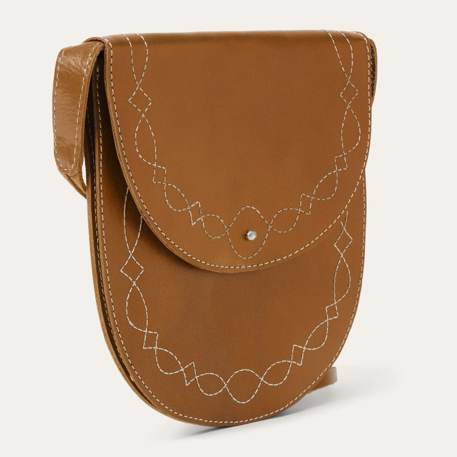 Stetson & THE GREAT. Saddle Stitch Bag