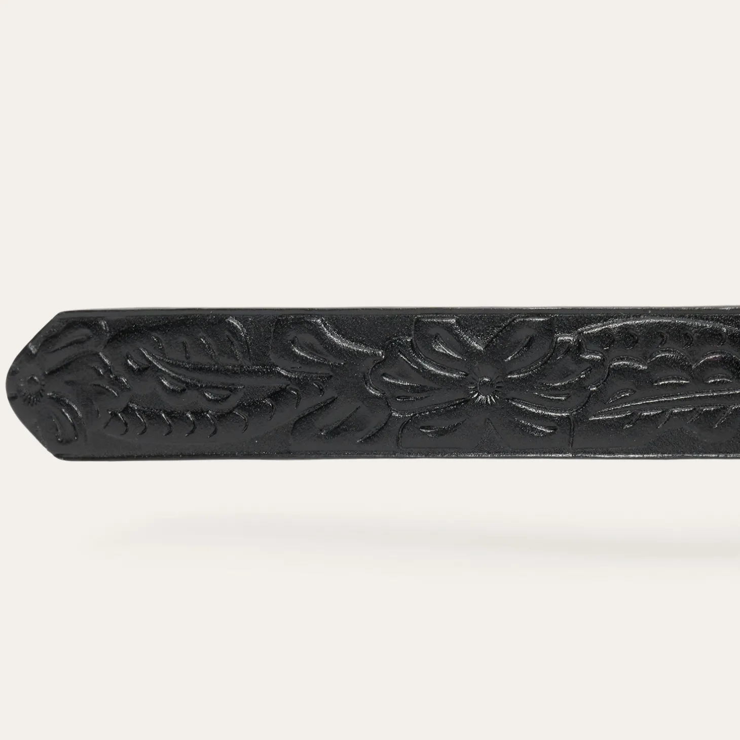 Stetson & THE GREAT. Tooled Leather Concho Belt