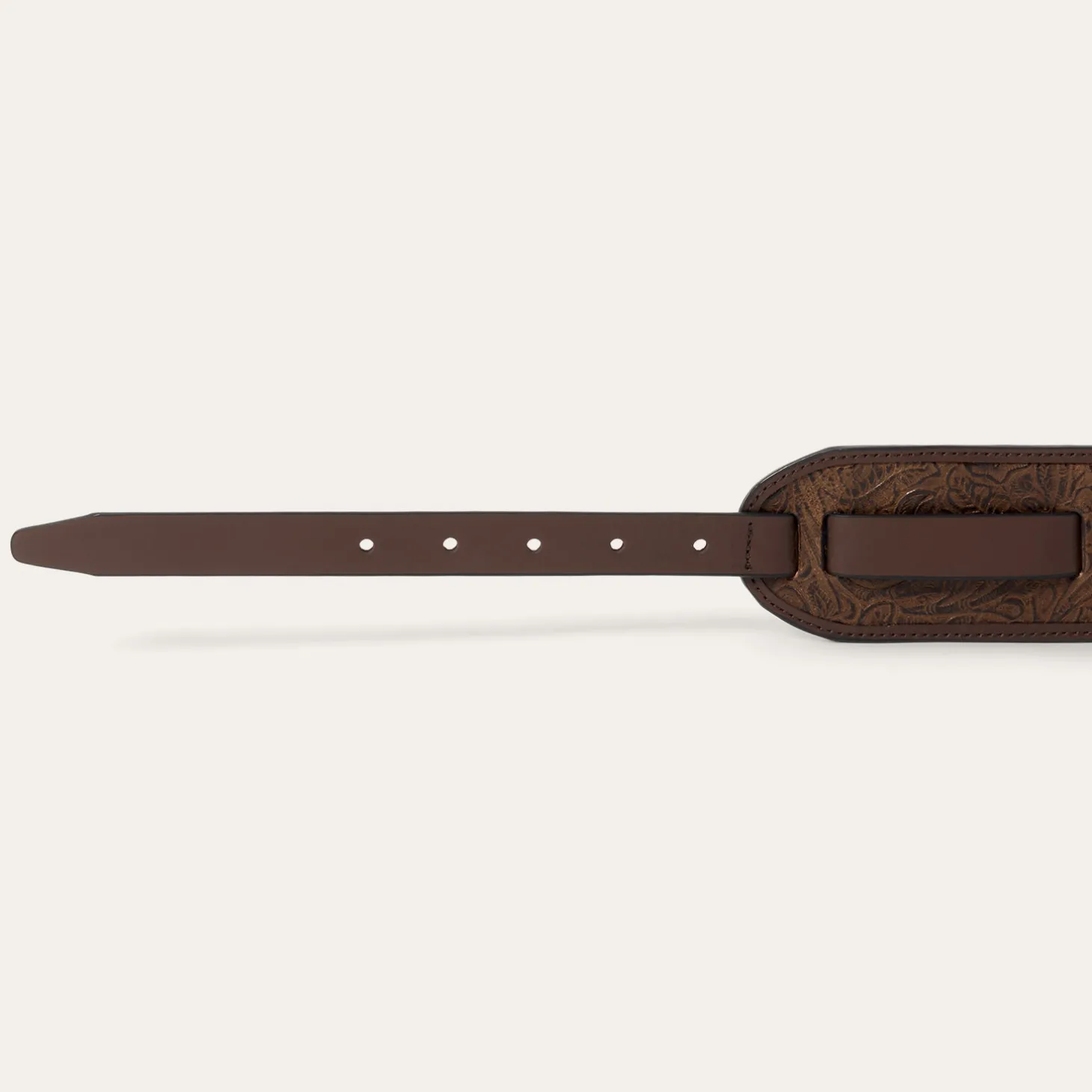 Stetson & THE GREAT. Tooled Waist Belt