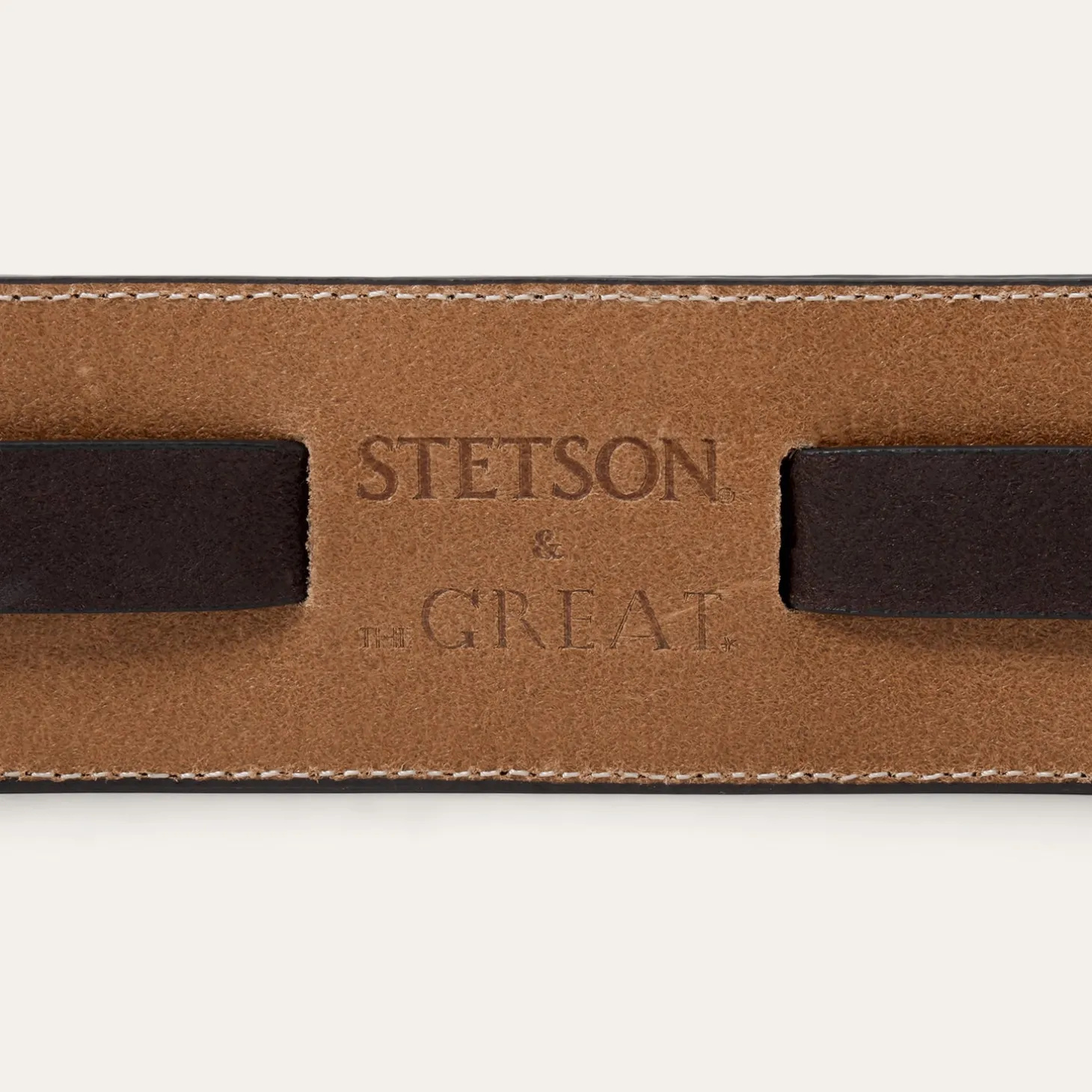 Stetson & THE GREAT. Tooled Waist Belt