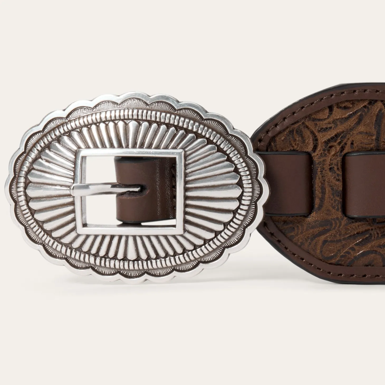 Stetson & THE GREAT. Tooled Waist Belt