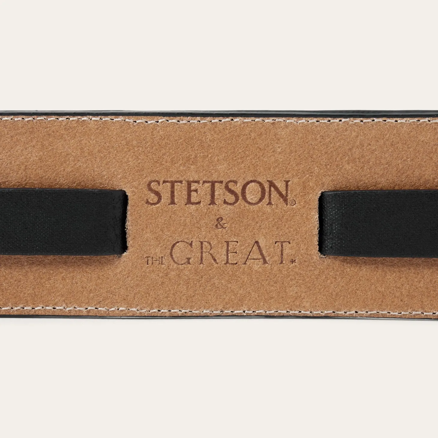 Stetson & THE GREAT. Tooled Waist Belt