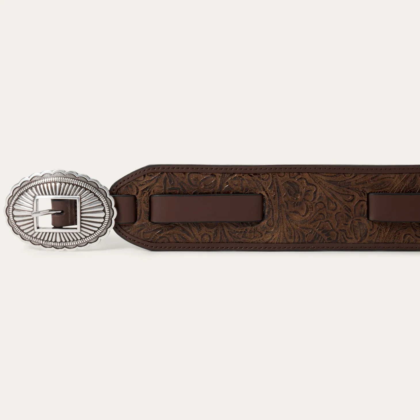 Stetson & THE GREAT. Tooled Waist Belt