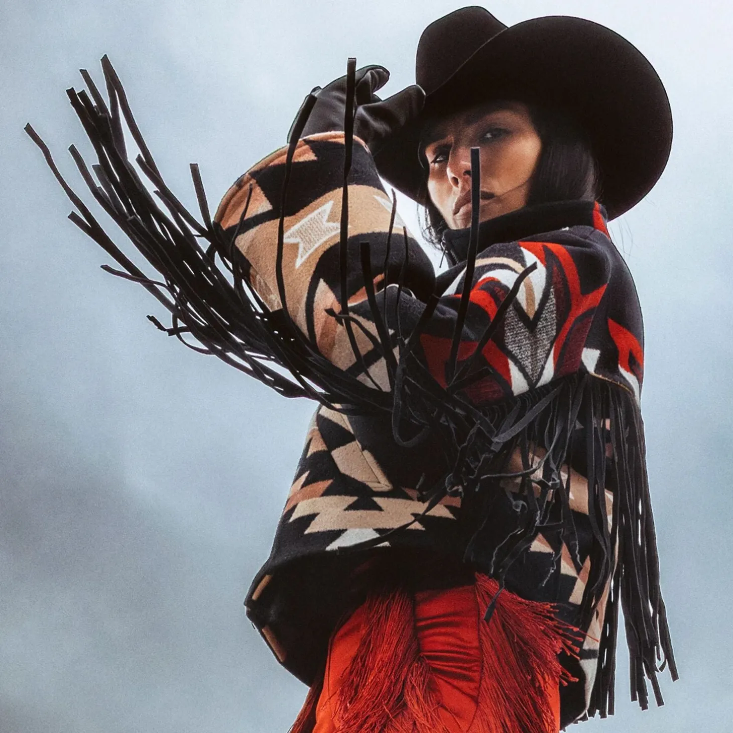 Stetson x Lindsey Thornburg Cropped Fringe Archer