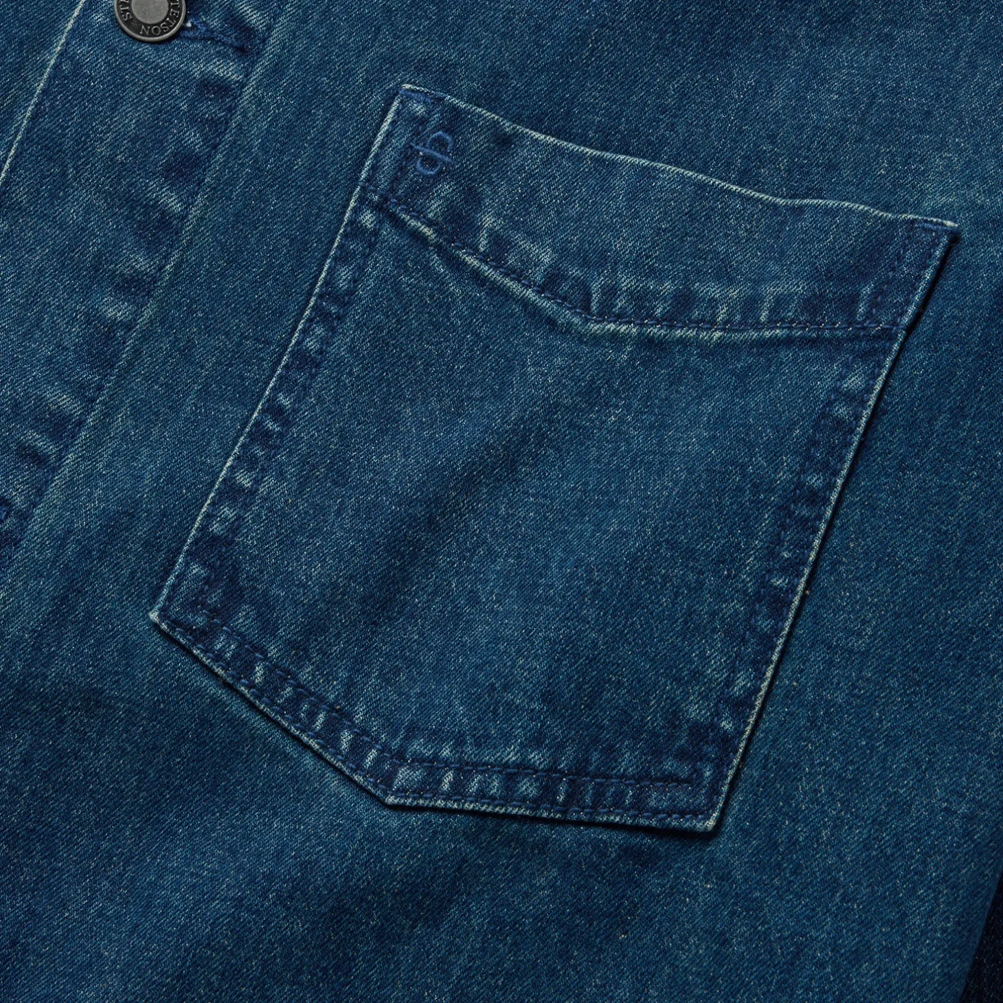 Stone Wash Denim Jacket