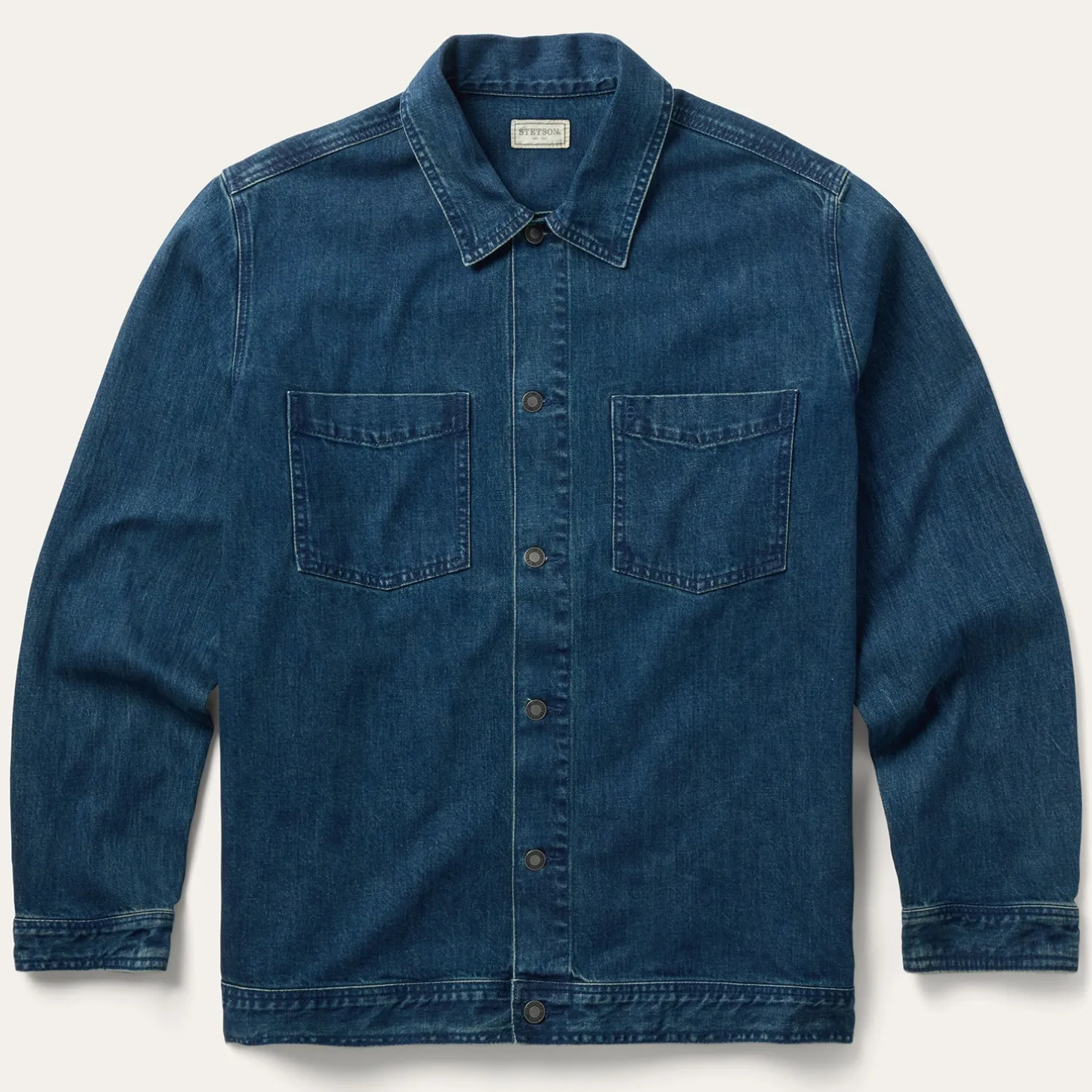 Stone Wash Denim Jacket